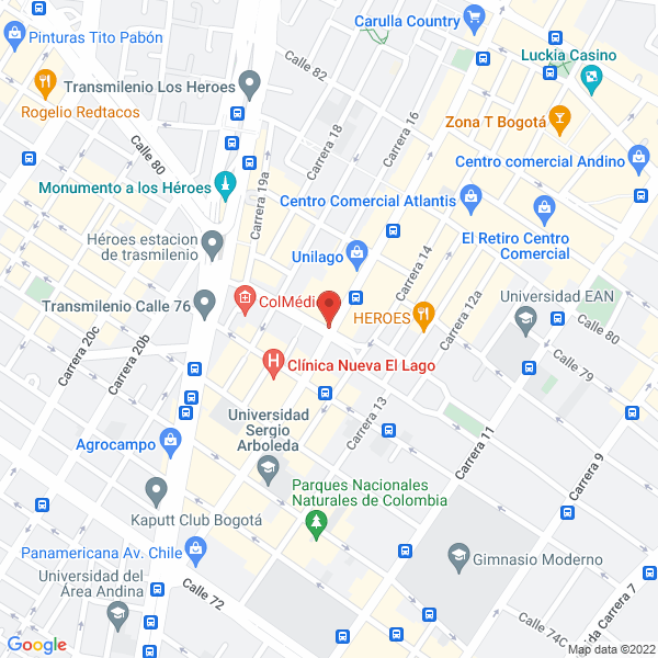 Map of Teratech Ltda.