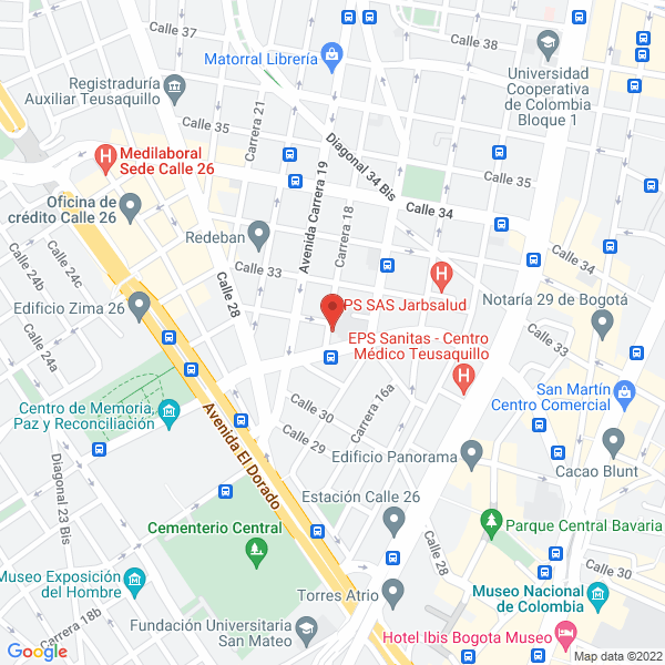 Map of The Breakthrough S.A.S.