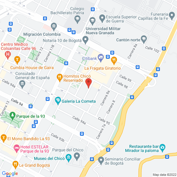 Map of The Grove Partnership S.A.S.