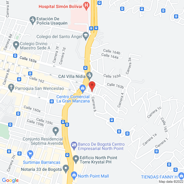Map of The Life Secret S.A.S.