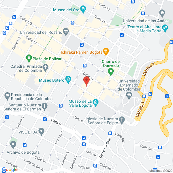 Map of Thomas Black Arbeláez Y Asociados Y Asociados S.A.S.