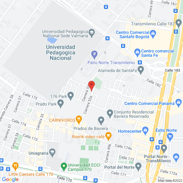 Map of Tienda De Mascotas Golden Canin S.A.S.