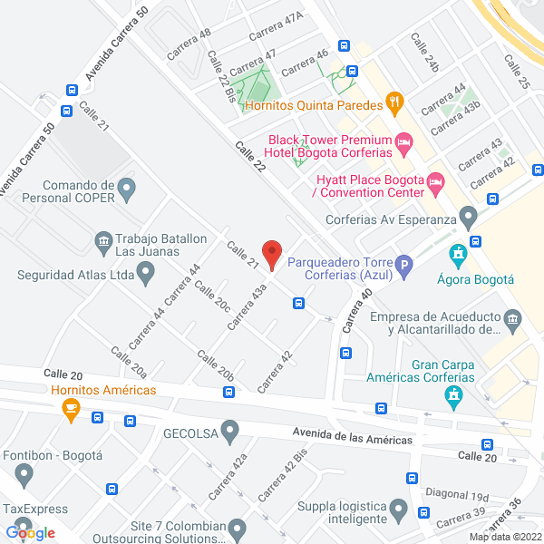 Map of Tiendas La Barónesa Ltda.