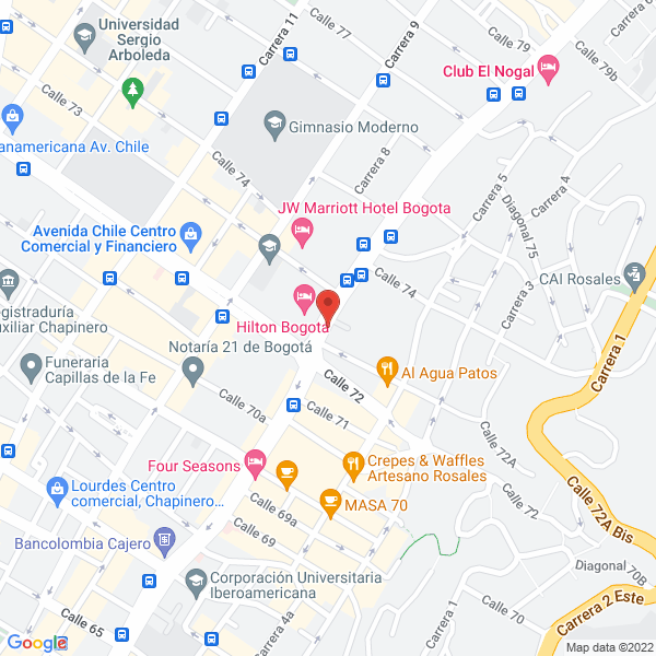 Map of Andrec Corporation S.A.