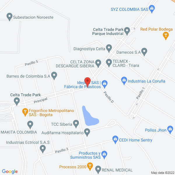 Map of Avante Techniko S.A.