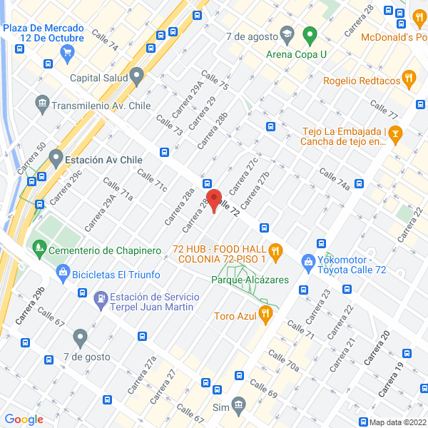 Map of Barrio Taller Ltda.