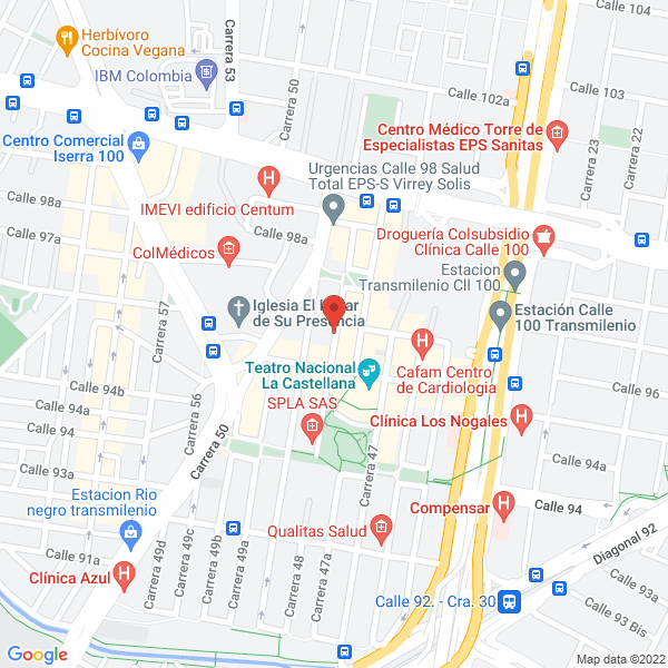 Map of Baura S.A.S