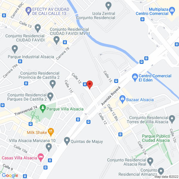 Map of Bautec S.A.