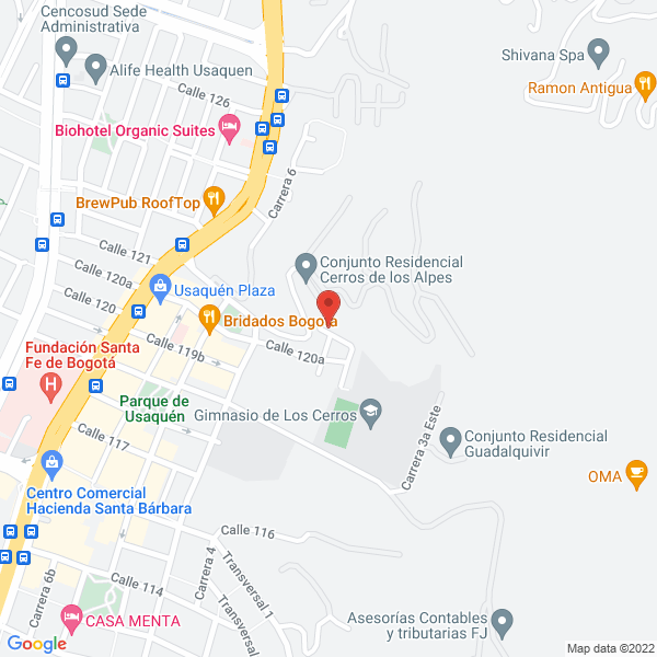 Map of Bernardo Aparicio E Hijos S. En C.