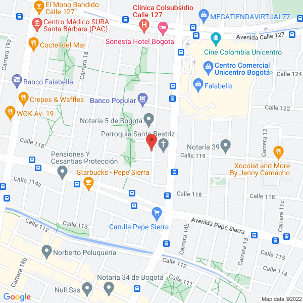 Map of C.I. Best Farms S.A.