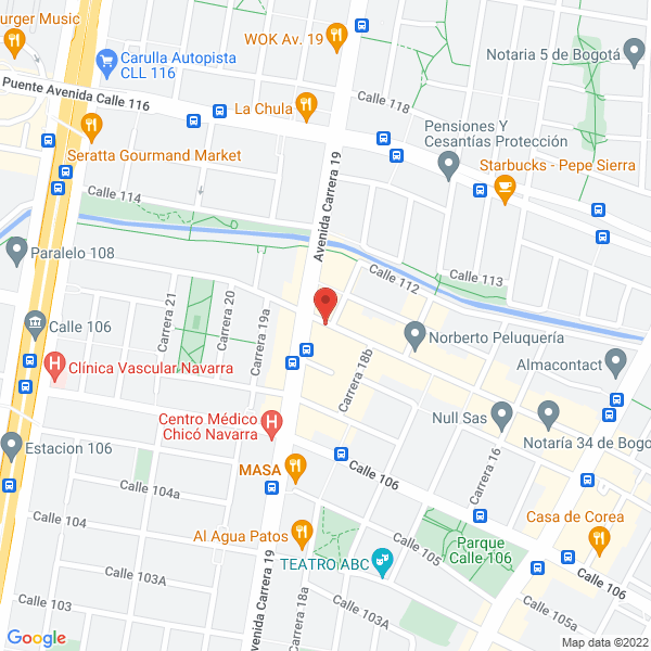 Map of Csi Renting Colombia S.A.