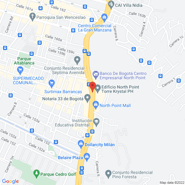 Map of Dampa S A Grupo Empresarial