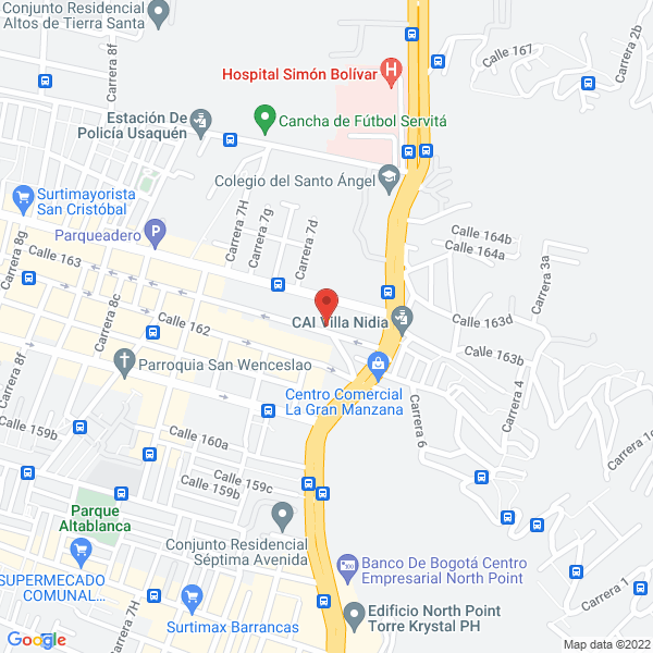 Map of Ecatap Ltda.