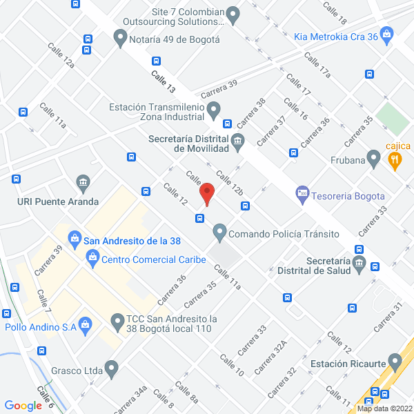 Map of Editora Géminis Ltda.