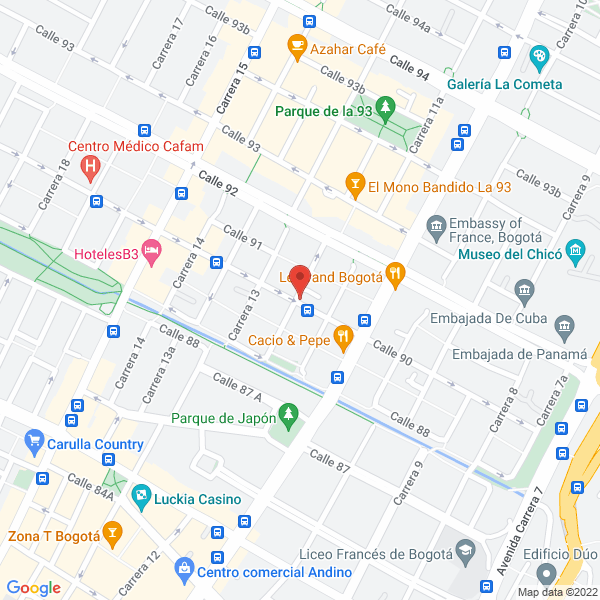 Map of Eforcers S.A.