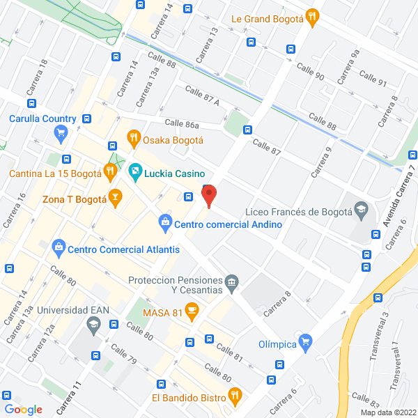 Map of Ernesto Sierra & Cia Ltda
