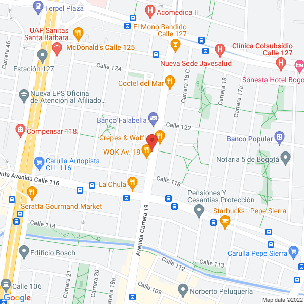 Map of Rbf S.A.S.