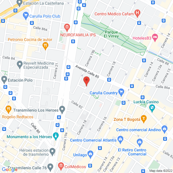 Map of Redes Y Edificaciones S. A.