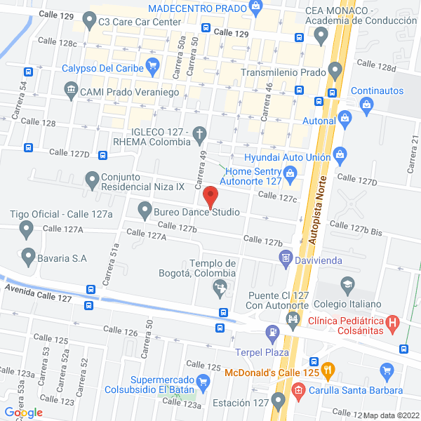 Map of S2R Ingenieros S.A.