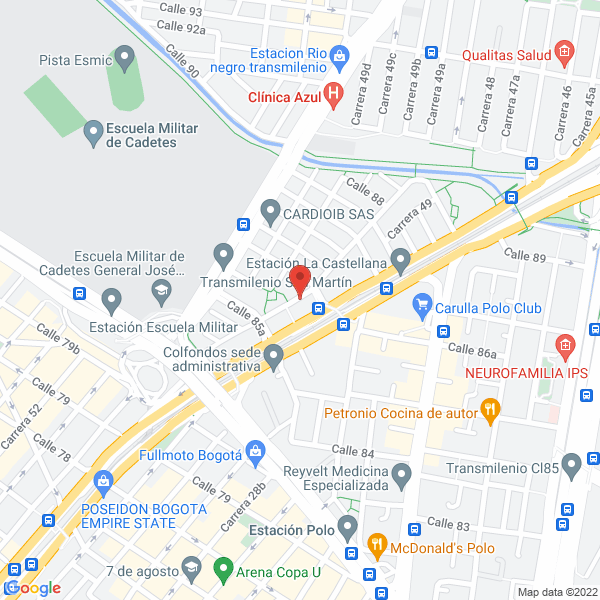 Map of S3 Simple Smart Speedy S.A.S.
