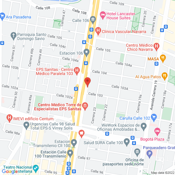 Map of Softline International De Colombia S.A.S.