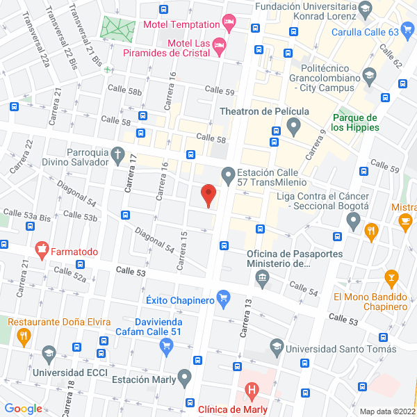 Map of Solo Redes Ingenieria S.A.S
