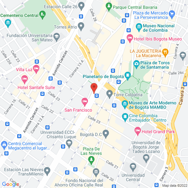 Map of Soluciones Empresariales Y De Mercadeo Ltda.