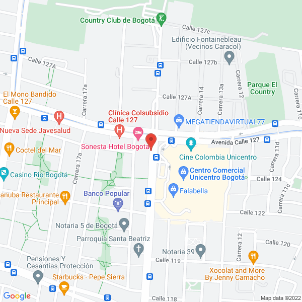 Map of Vnf S.A.S.