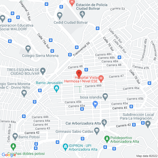 Map of Dfg Construcciones