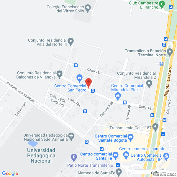 Map of Paella Gourmet
