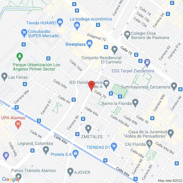 Map of Abc Engloarte S.A.S - Quiero Clientes