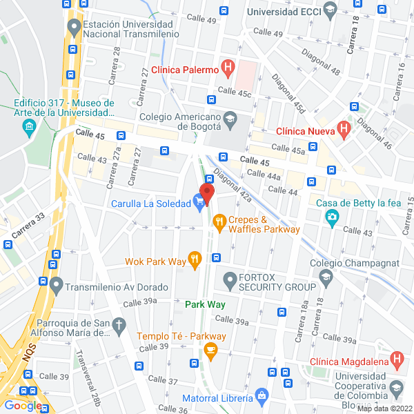 Map of Casa Ensamble