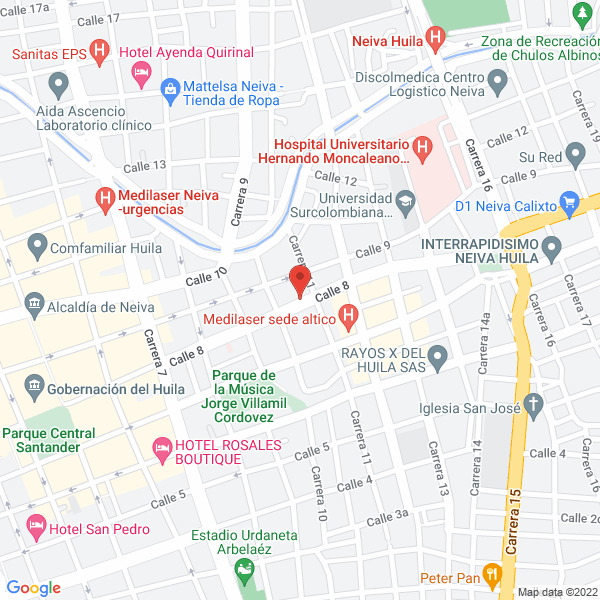 Map of Díaz Gaitán Alvaro Ernesto