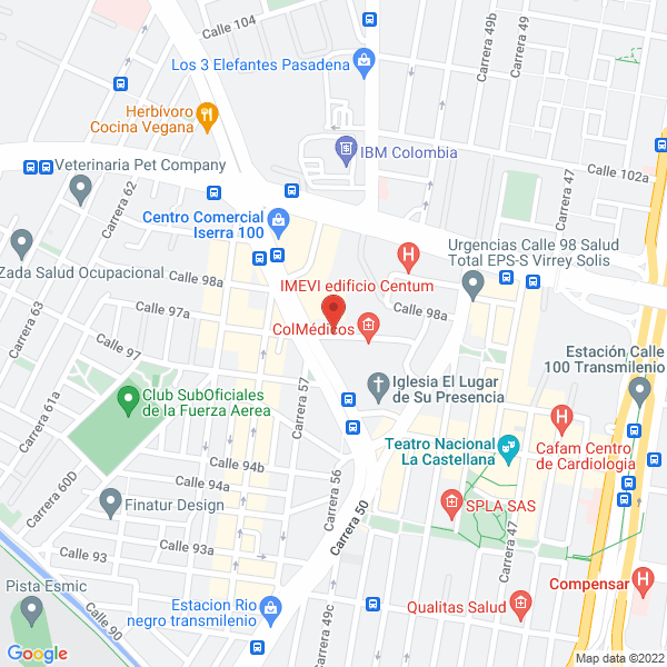 Map of Mei De Colombia Ltda