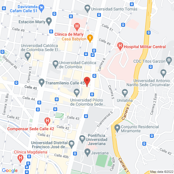 Map of Grupo Sego