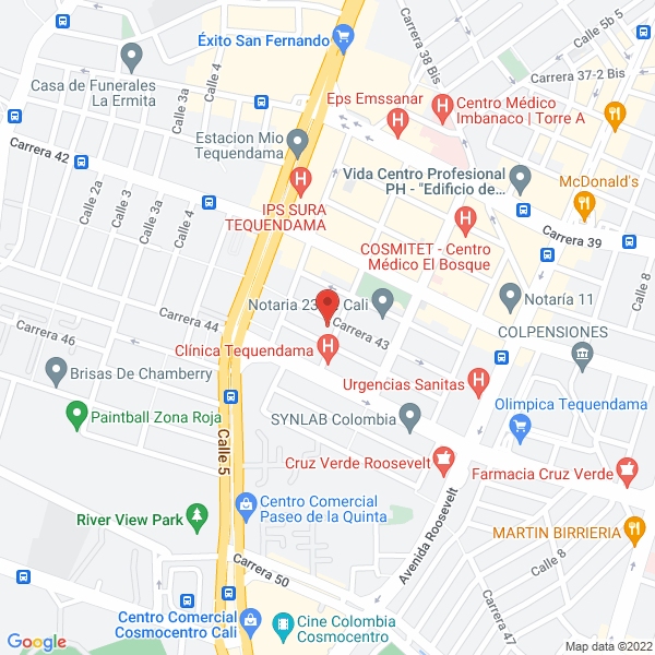 Map of Profis S.A.S.