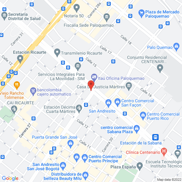 Map of Almacen Balanzas Cas