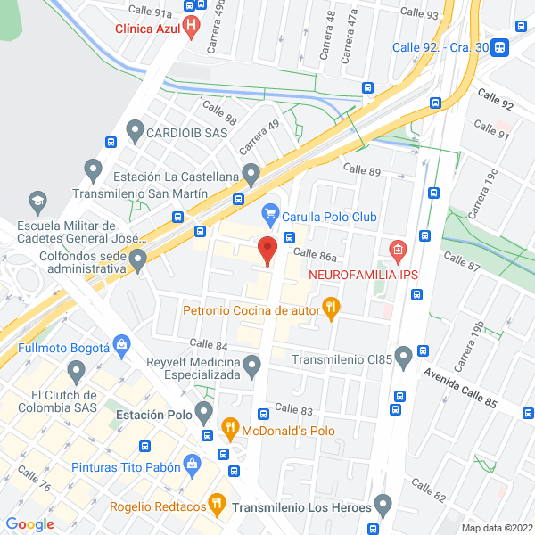 Map of Productos Oster Insmevet