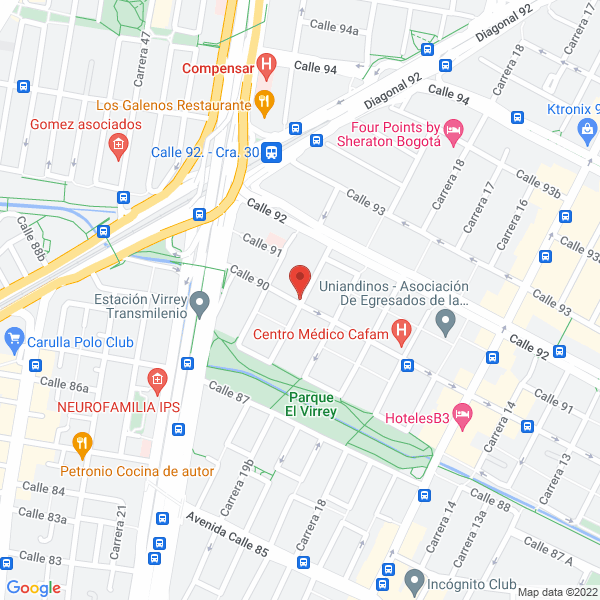 Map of Triada S.A.S.