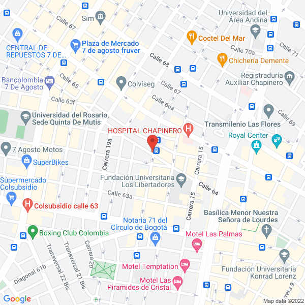 Map of Cerrajería La 65