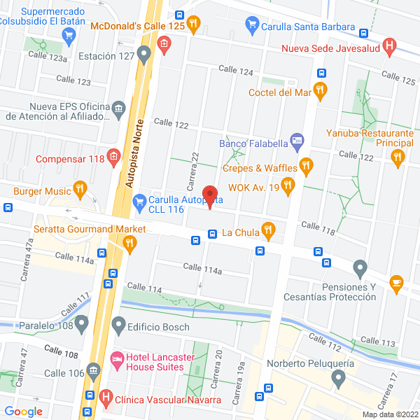 Map of Fundacion Creser