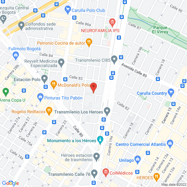 Map of Videoelec S.A.