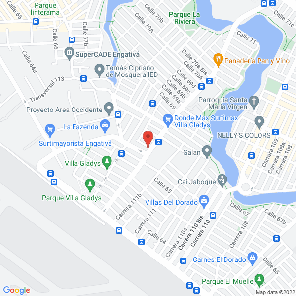 Map of Mecanizados Y Diseños