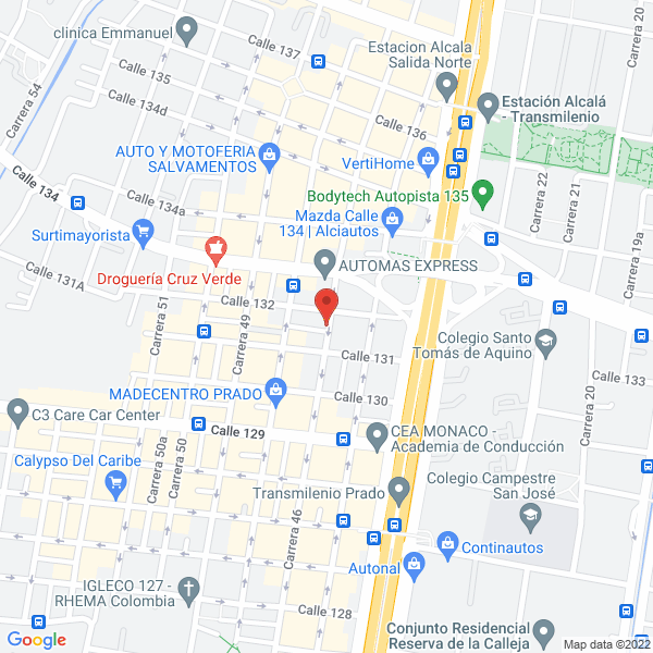 Map of Tecnimotor J.P S.A.S