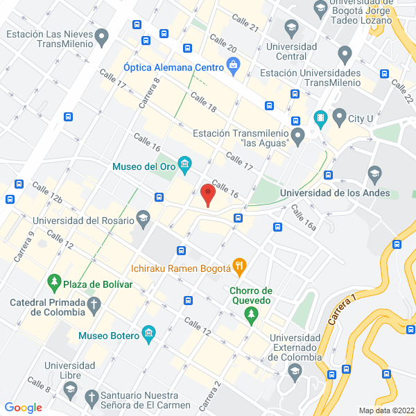 Map of Inmobiliaria Nuevo Habitad Ltda