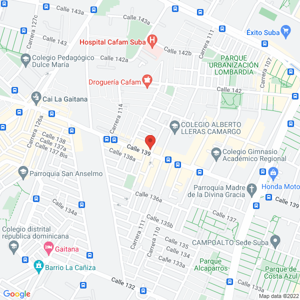 Map of Centro De Técnicos Auxiliares En Enfermería Alexánder Fleming