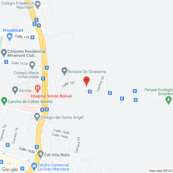 Map of Multicervicios Hacemos
