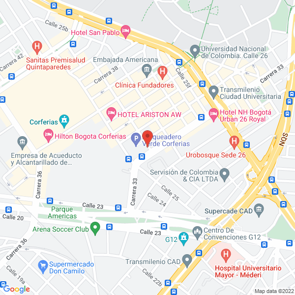 Map of Inter Expo S.A.