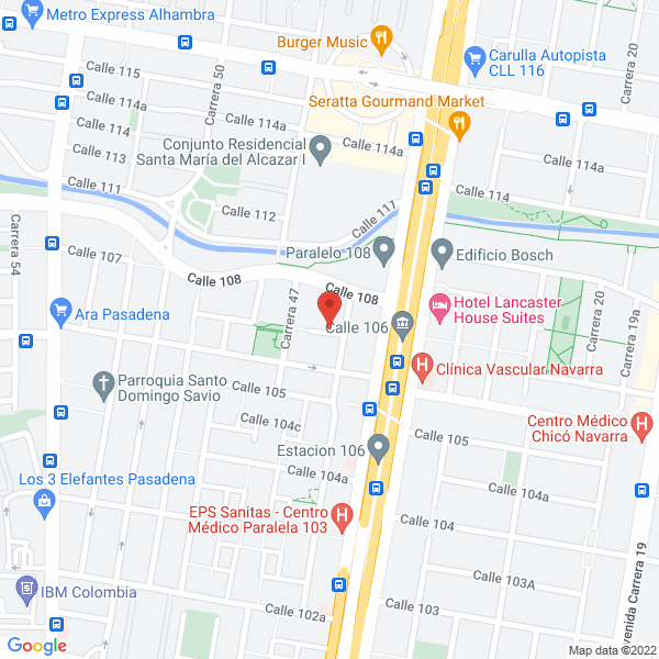 Map of Zadex S.A.S.