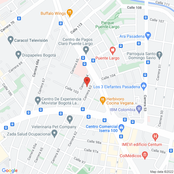 Map of Tecno Retros S.A.S.